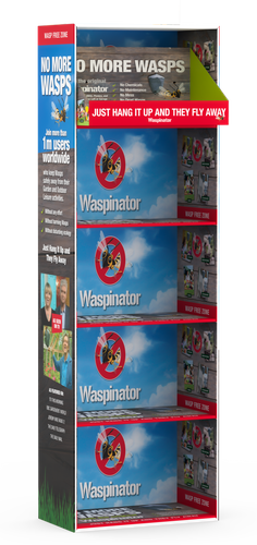 Free Standing Waspinator Display Unit